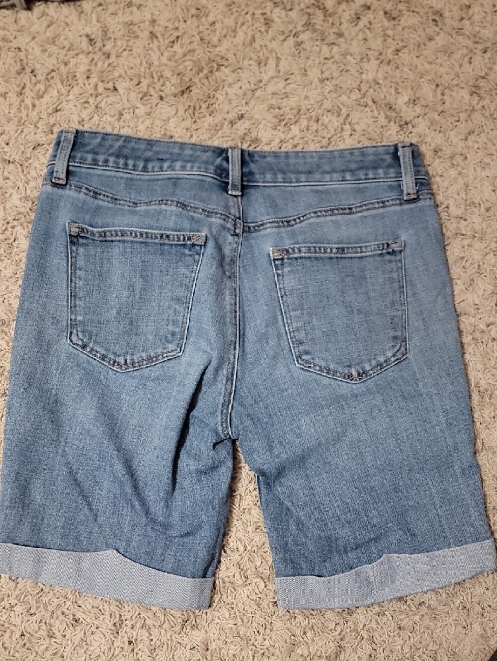 Talbots Light Blue Denim Shorts - Picture 5 of 8